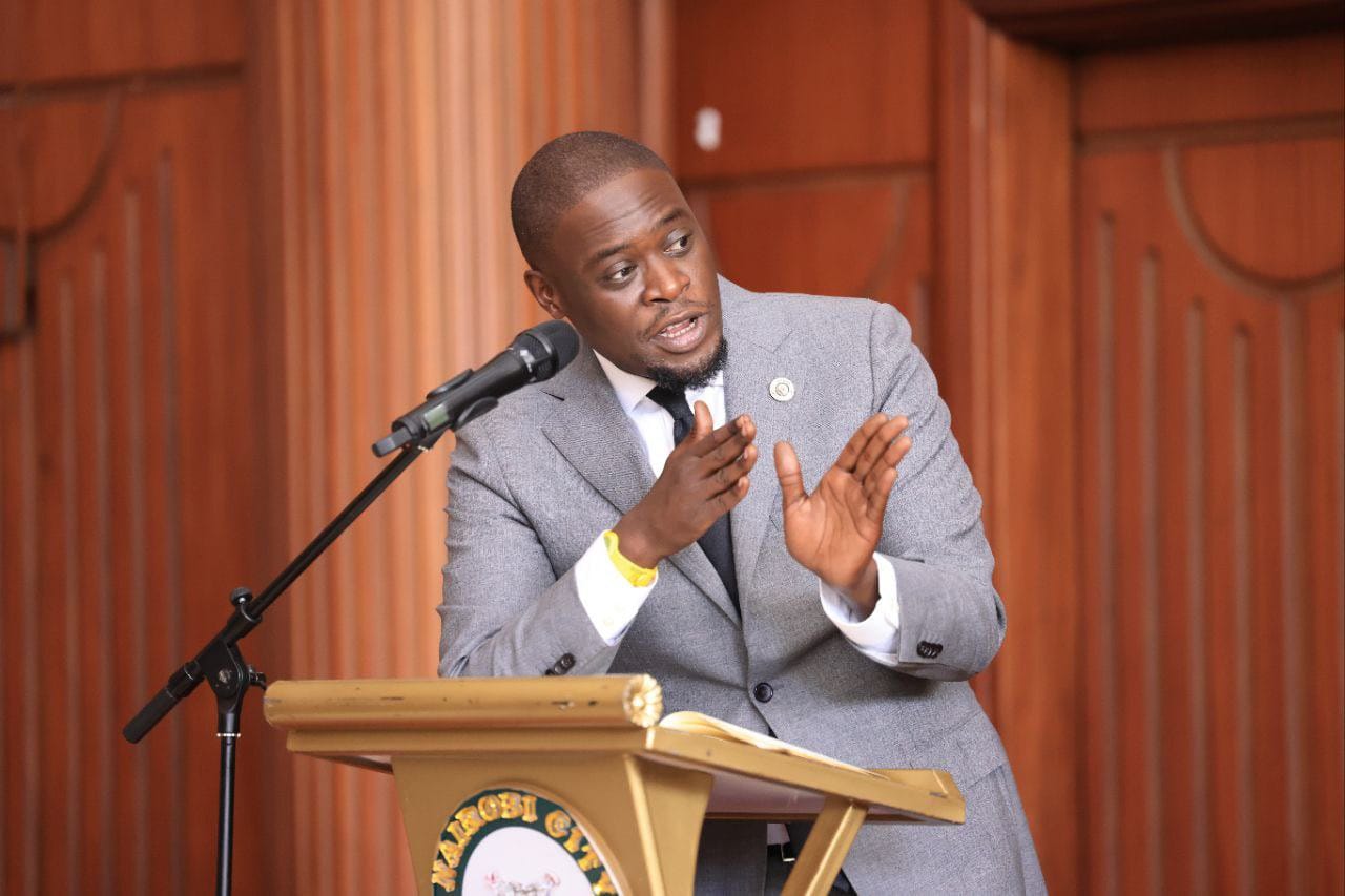 Nairobi Governor Johnson Sakaja.